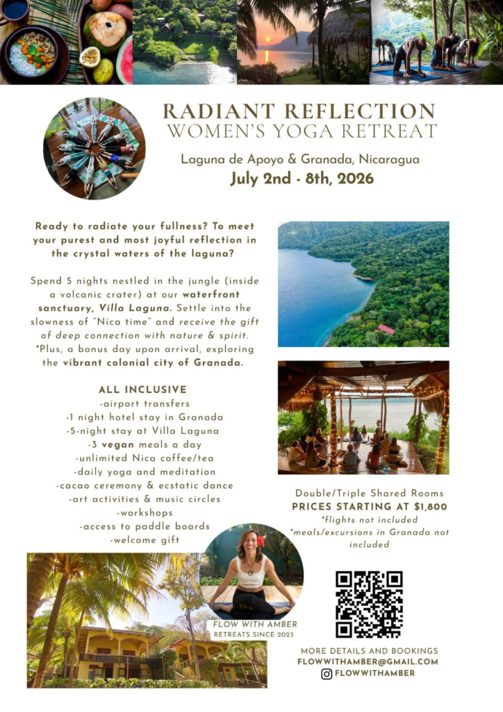 Retreat in Granada Nicaragua with Amber